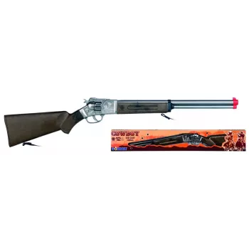 Revolver de percusión de juguete Pulio Metal Cowboy Gun 12 disparos Modelo 15597/0