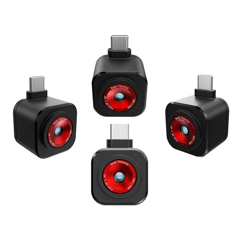 Seek Thermal Nano 300 CQ-DBAX cámara térmica para Android, USB-C, 320×240, 25 Hz, negra