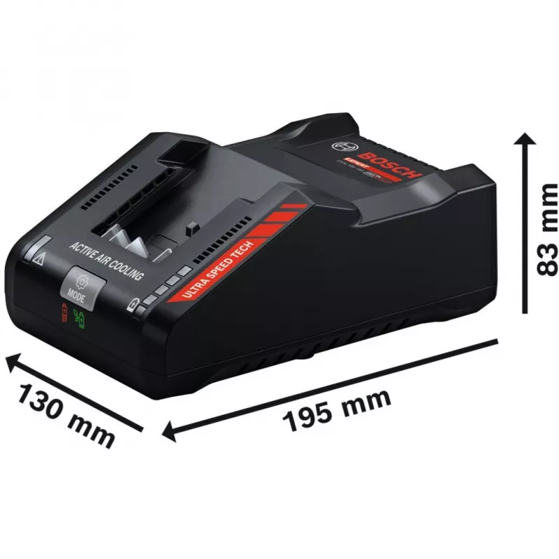 Powertools Expert Cargador rápido EXAL18V-160 (negro, AMPShare Alliance)