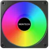 Módulo de ventilador para carcasa de ordenador Montech GF120R V2 ARGB 12 cm negro 3 uds.