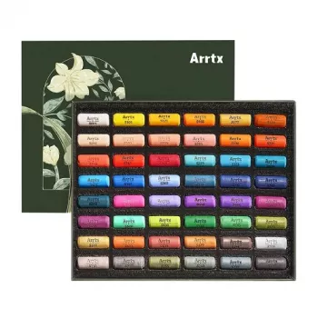 Set de tizas pastel blandas Arrtx LC303472 — 48 colores, barras de calidad artística