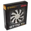 Ventilador Akasa OTTO SF12 Ventilador de caja de ordenador 12 cm Negro Gris