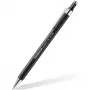 Portaminas mecánico Staedtler 778 05-9, 0,5 mm, cuerpo hexagonal, negro, mina negra