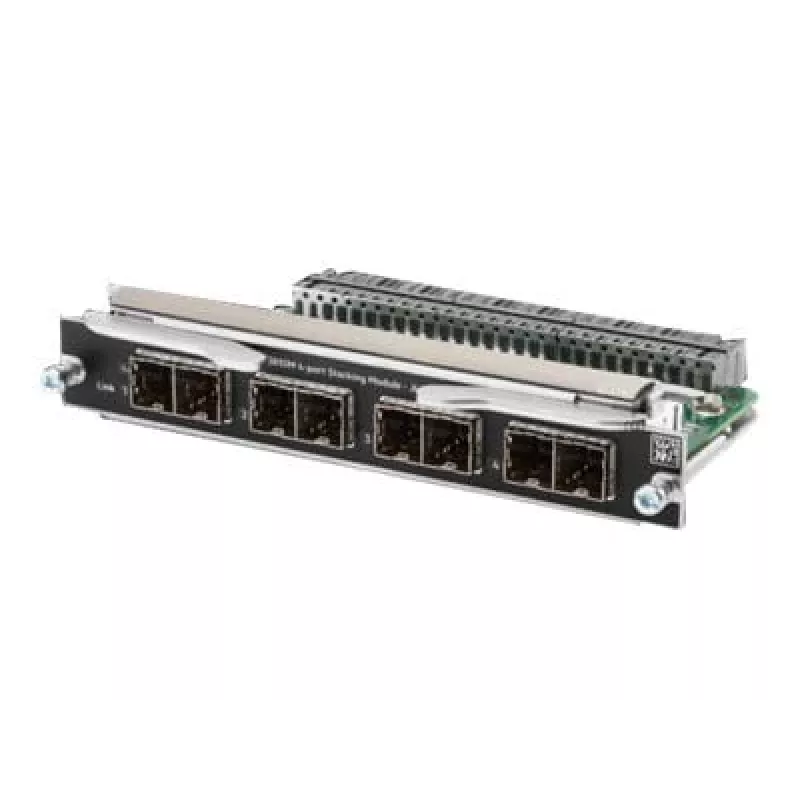 HPE - Serie Aruba - Módulo de apilamiento de red 4 para 3810M módulo de apilamiento con 4 puertos