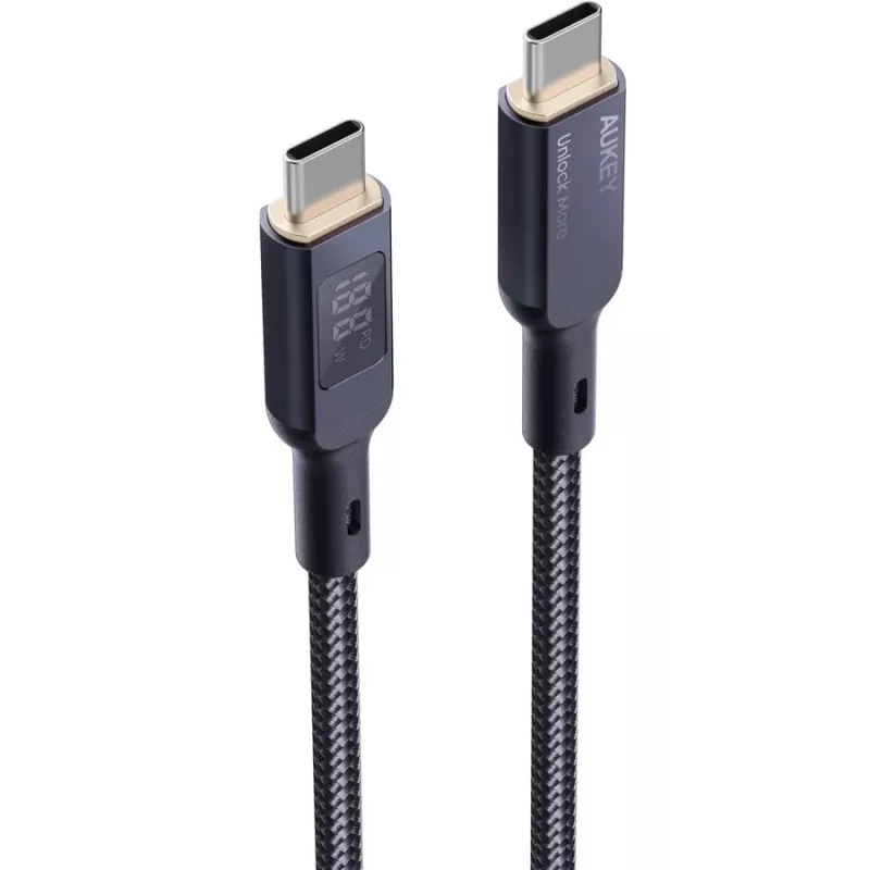 Cable USB AUKEY CB-MCC102 1,8 m USB-C Negro 480 Gbit/s