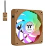Ventilador de caja Thermaltake CT140 EX Reverse ARGB 140mm pack de 3 Gravel Sand
