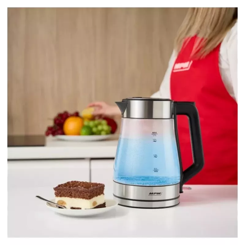 Hervidor MPM 1.7L 2200W negro