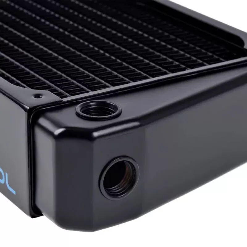 Alphacool NexXxoS XT45 - bloque refrigerador - latón - cobre - acero - negro - 1/4 - 1,5 bar - 12 cm (14234)