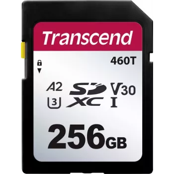 Transcend TS256GSDC460T-VS1 tarjeta SD retail 256 GB (TS256GSDC460T-VS1)