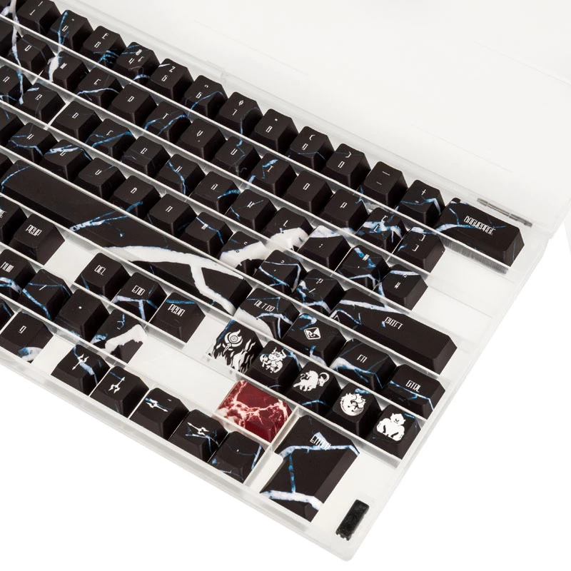 Set de teclas Traitors TARTARUS GAKC-373 — teclas compatibles para teclado mecánico, distribución UK