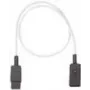 Cable de extensión de red Bachmann 356.910 IEC 60320 C20 a C19 16A 50 cm gris