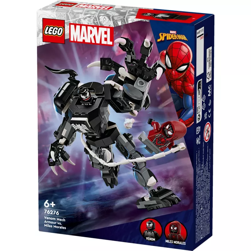 LEGO 76276 Marvel Armadura mech de Venom vs. Miles Morales