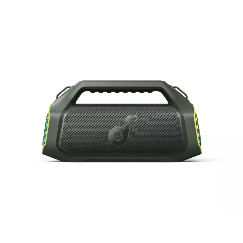 Boom 2 Plus | Potente altavoz Bluetooth con bajos para exteriores verde aventura