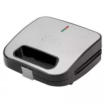 Sandwichera Jata JESW2010 — 750 W, negra, 230 V, placas antiadherentes sin PFOA