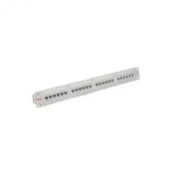 ROLINE Panel Cat.5e 48,30cm (19), 24 puertos, UTP, gris claro (26.11.0347)