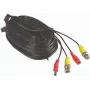Yale cable HD BNC 18m cable coaxial negro conector macho BNC