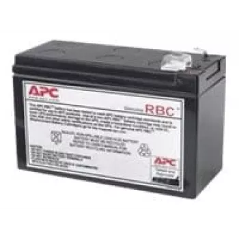 Cartucho de sustitución de batería APC APCRBC110 (OEM), plomo-ácido sellado (VRLA), 1 ud., 84 VAh, Negro, RoHS, 2,5 kg