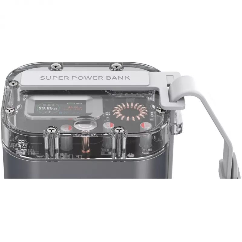 Batería externa Lucid Ultra 40000mAh 100W gris