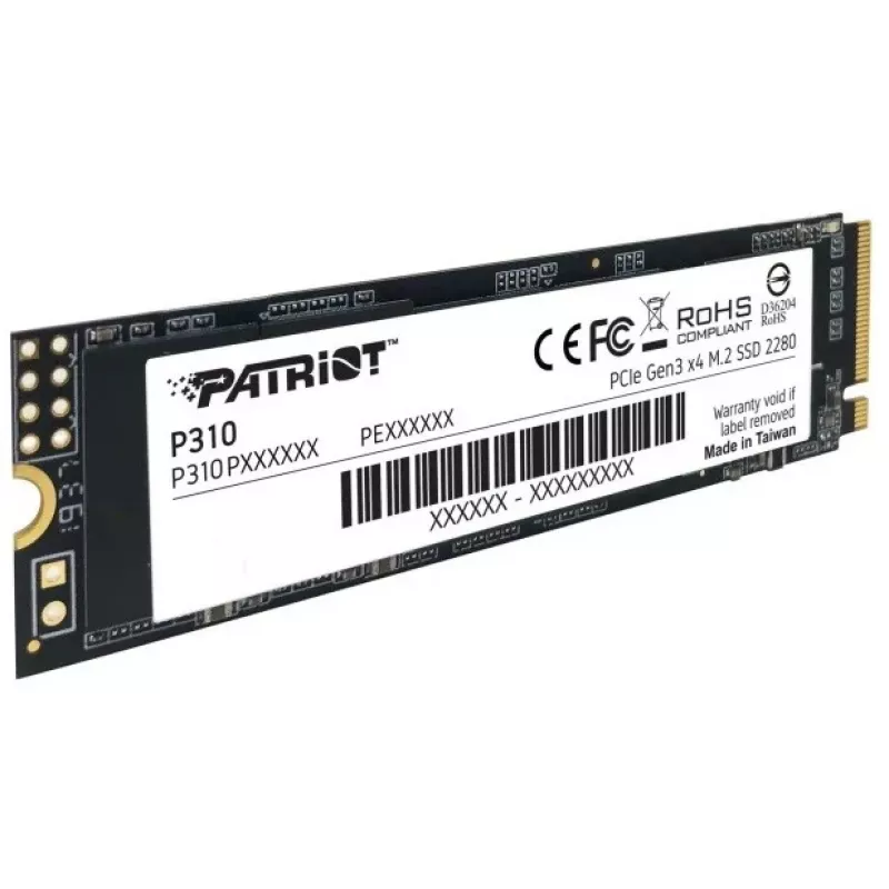 Unidad de almacenamiento Patriot P310P192TM28 1,92 TB PCIe 3.0 x4 (NVMe)
