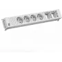 Regleta de enchufes Bachmann 916.717 – 4 tomas UTE, 2 cables/módulos, cable de 0,2 m