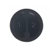 Beper P102ROB001 picadora de alimentos, recipiente de vidrio de 1,5 l, 500 W, 2 velocidades, 4 cuchillas de acero inoxidable, acero inoxidable / negro
