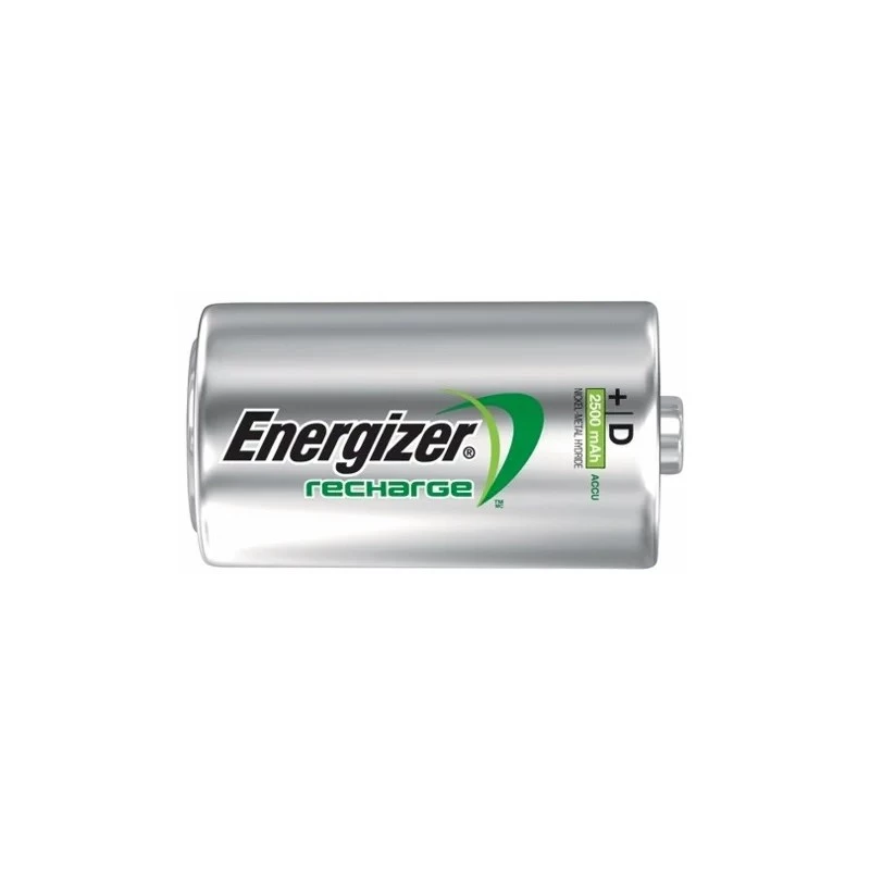 Batería NiMH Energizer tamaño D 2500mAh - pack de 2