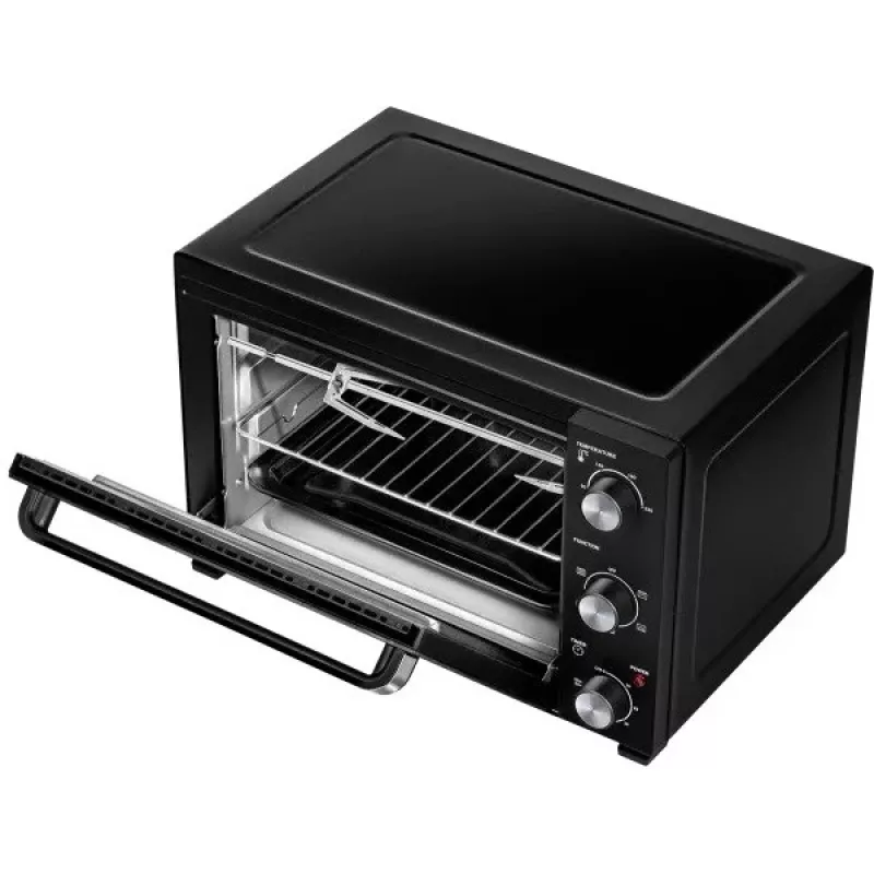 Horno de sobremesa eléctrico MPM MPE-17/T – 48 L, 1800 W, convección, termostato, asador giratorio