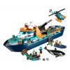 Juguete de construcción LEGO City barco de expedición ártica 60368 — 815 piezas, 7+ años, incluye 4 minifiguras