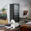 Caso | Smart Wine Cooler | WineExclusive 126 | Clase de eficiencia energética G | Vinoteca | De pie | Capacidad de botellas 126 botellas | Tecnología de refrigeración tecnología de compresor | Negro
