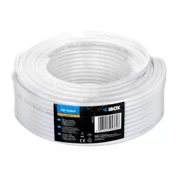I-BOX cable concéntrico IKK50 50m blanco
