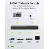 Conmutador matriz HDMI™ Goobay 4 a 2 (4K @ 60 Hz) (58479)