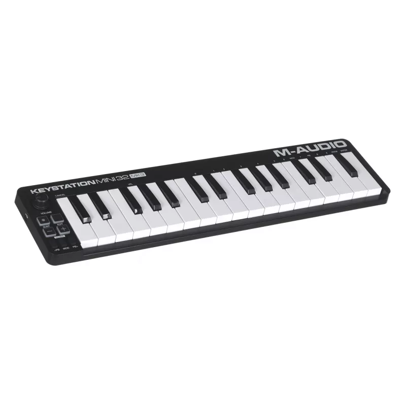 M-AUDIO Keystation Mini 32 MK3 Teclado MIDI 32 teclas USB Negro, Blanco