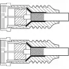 Wentronic Goobay Cable de conexión SAT, blanco, 1,5 m - conector macho F conector macho F (11721)