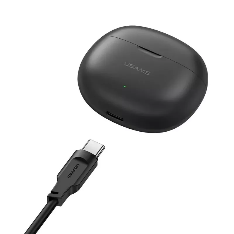 Auriculares Usams BHUYO01 Bluetooth 5.3 TWS Rhymbo negros