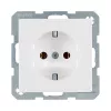 Toma de corriente tipo F berker 47436089, 16 A, 250 V, blanco, carcasa de duroplástico