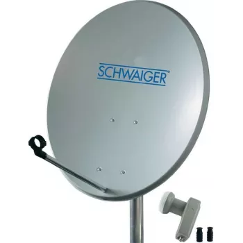 Sistema de satélite SCHWAIGER SPI5500SET2 para 2 usuarios, set LNB con salida doble