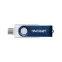 Memoria USB Patriot Memory 64 GB Dual USB A+C PS64GX550AAD blanco azul