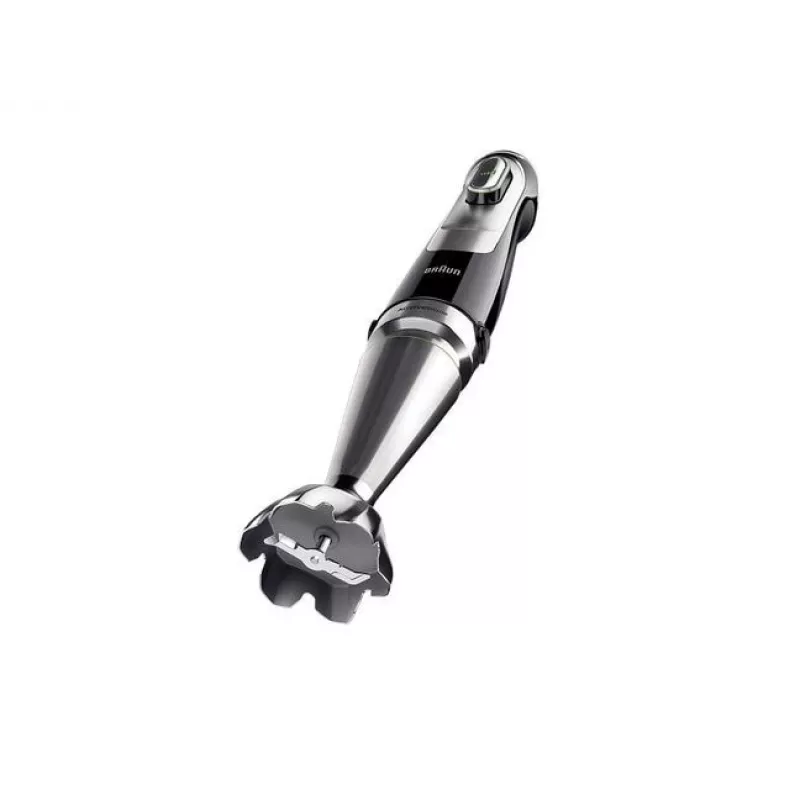 Batidora de mano Braun MultiQuick 9 MQ9138XI 0,6 L 1200 W negra, acero inoxidable