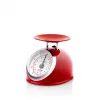 Báscula de cocina mecánica ETA ETA577790030 — capacidad 5 kg, precisión 25 g, superficie de acero inoxidable, carcasa blanca