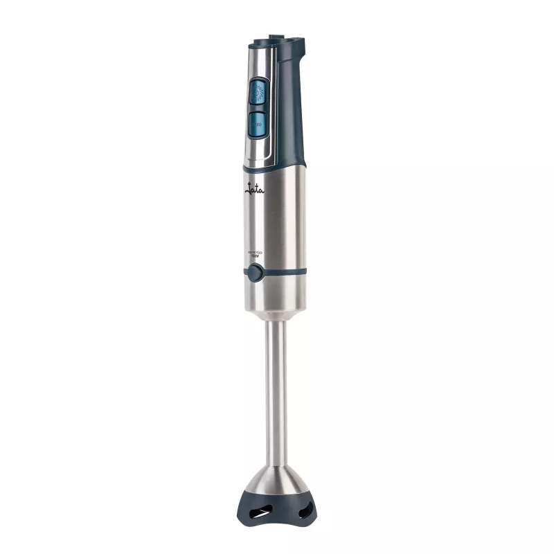 Jata JEBT1854 batidora de mano, 1500 W, 14500 rpm, cuchillas de acero inoxidable, Turbo, acero inoxidable / gris