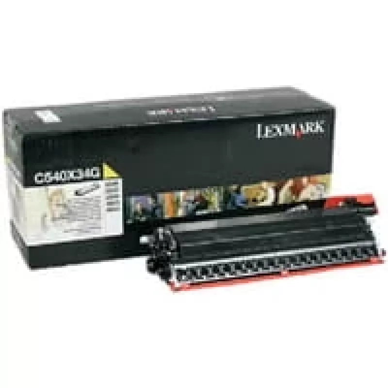 Lexmark - Kit de revelador amarillo - 30000 páginas - para C540, 543, 544, 546, X543, 544, 546, 548 (0C540X34G)
