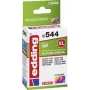 Cartucho de tinta Edding EDD-544 1 unidad compatible alto rendimiento (XL) cian - magenta - amarillo (18-544)