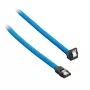 Cable CableMod ModMesh - SATA - Serial ATA 150/300/600 - SATA (H) acodado a SATA (H) - 60cm - azul claro (CM-CAB-RSAT-N60KLB-R)