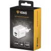Cargador de red USB-C/A YENKEE YAC G38 20W 3A Power Delivery (USB-C y USB-A)