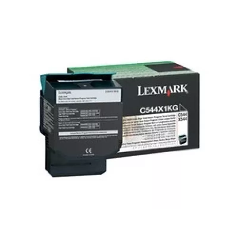 Tóner Lexmark C544X1KG negro de rendimiento extra alto, 6.000 páginas