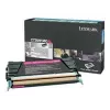 Lexmark - Cartucho de tóner - Alto rendimiento - 1 x magenta - 10000 páginas - LRP / LCCP (0C736H1MG)