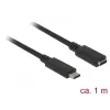 Cable USB DeLOCK 85533 USB 3.2 Gen 1 1 m USB C negro