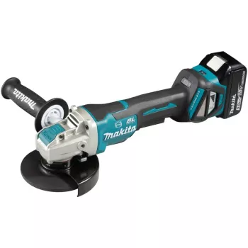 Makita DGA519RTJ - amoladora angular - batería - 125 mm - 2 baterías - 18 V (DGA519RTJ)