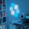 Nanoleaf Blocks Big Squares Starter Kit N8100K02-6BS, 6 paneles LED, más de 16 millones de colores, Wi-Fi 2,4 GHz, compatible con Apple Home/Alexa/Google Home/SmartThings