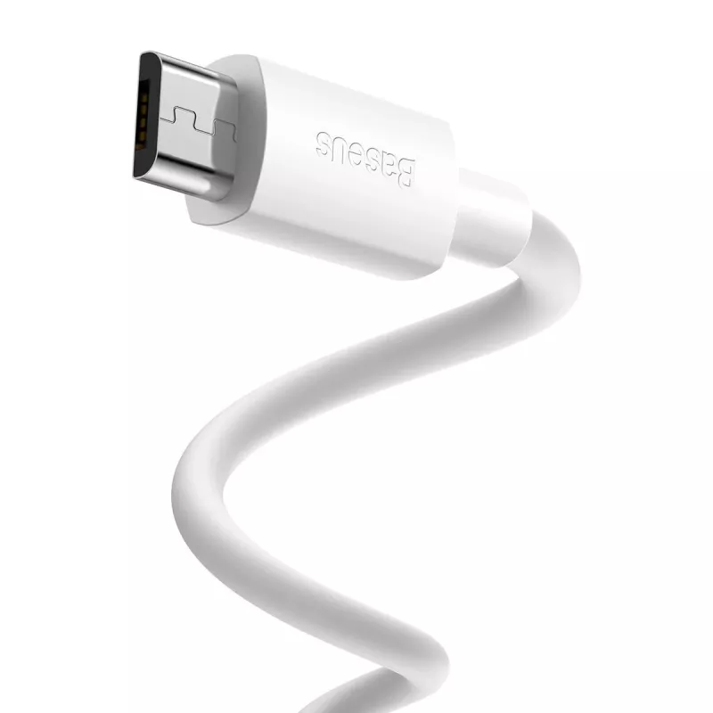 Cable USB-A a Micro-USB-B Baseus TZCAMZJ-02 1,5 m blanco